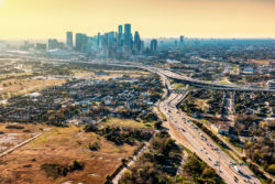 Aerial Skyline of Houston, Texas